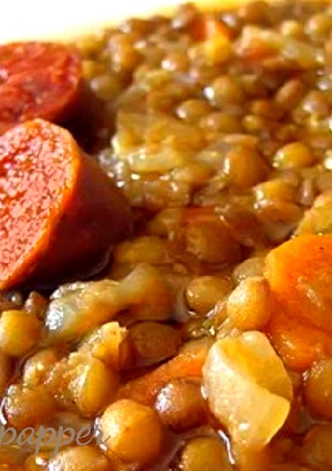 Una foto de Lentejas estofadas (Thermomix)