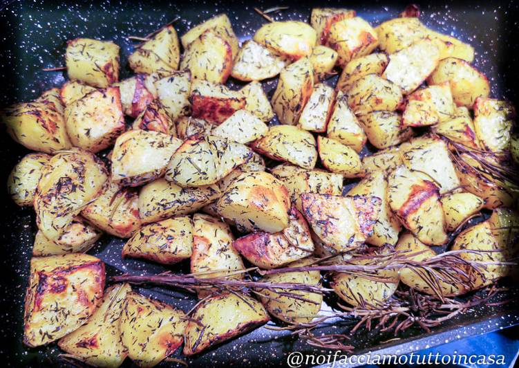 Patate al Forno Croccanti e Perfette