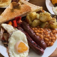 English Healthy Breakfast A picture of English Healthy Breakfast.