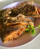 Cá phi muối hành tiêu chiên