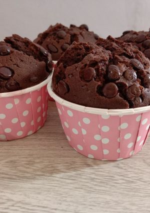 Foto resep Muffin Coklat Moist No Mixer