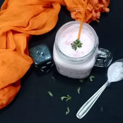 A picture of Beetroot Lassi.