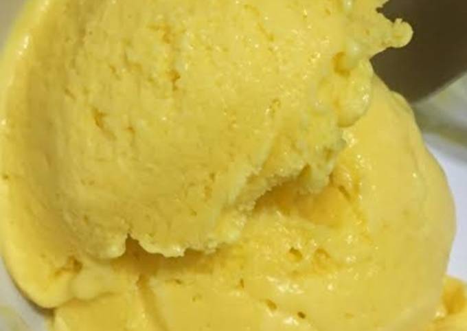 Recipe of Thomas Keller Mango ice cream