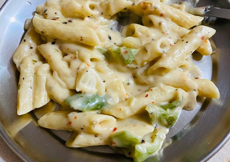 Easiest Way to Prepare Award-winning White sauce pasta