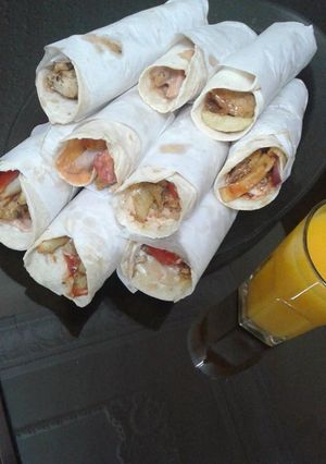 A picture of Chicken Shawarma.