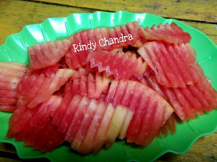 Resep Manisan Pepaya Merah Merona yang Lezat