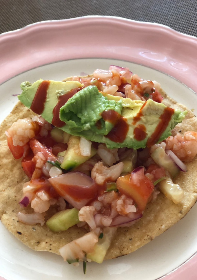 Una foto de Ceviche de coliflor