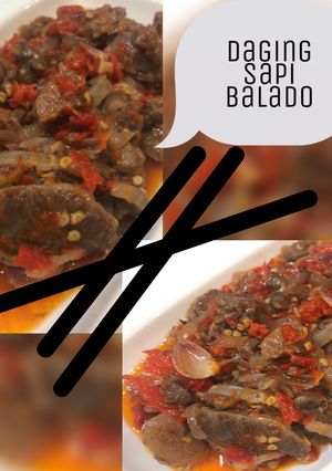 Foto resep Daging sapi balado