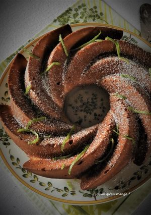 Une photo de Gâteau citronné à la ricotta