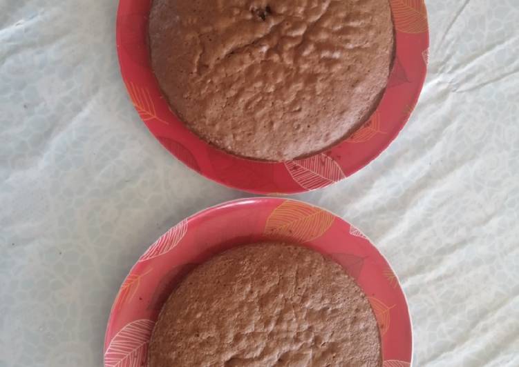 Bizcocho Chocolate (método directamente caliente)