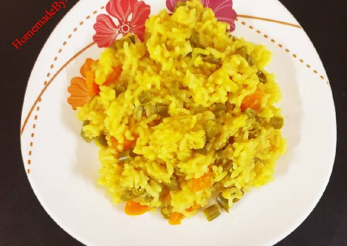 Vegetable dal khichdi