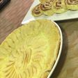 Hojaldre de manzana y crema pastelera