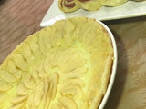 Hojaldre de manzana y crema pastelera
