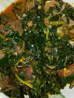 A picture of Vegetable soup.