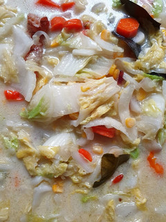 Foto resep Sawi putih masak santan