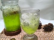 Gambar es kuwut timun lemon
