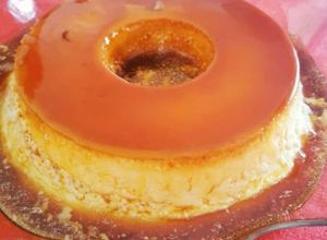 Foto de Pudim de leite condensado na air fryer