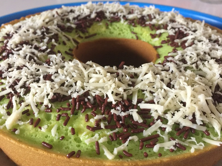 Langkah Mudah untuk Menyiapkan Bolu pandan panggang sederhana Anti Gagal