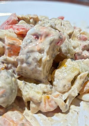 Una foto de Ensalada de patata papa de verano
