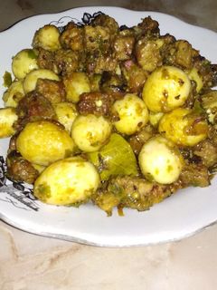 Foto resep Tumis telor puyuh with tempe