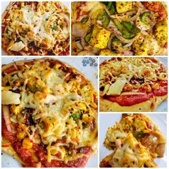 A picture of Veg Paneer  Pizza in OTG.
