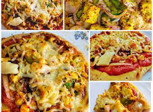 A picture of Veg Paneer  Pizza in OTG.