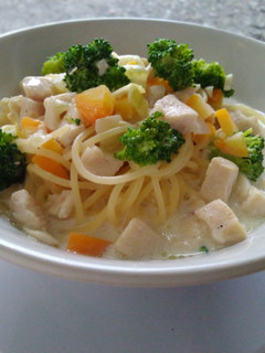 Foto resep Milky Chicken Noodle Soup