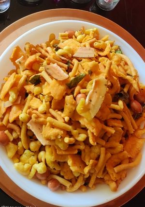 A picture of Sev mixture.