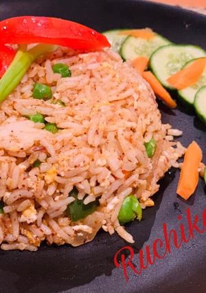 A picture of Eggy Tawa Pulav.