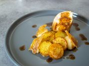 A picture of potatoes rosemary