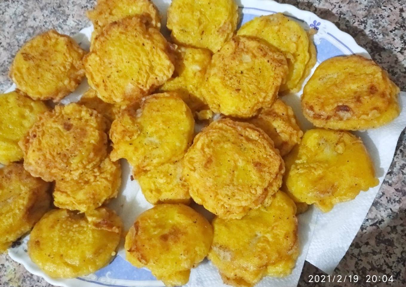 Beignets de pomme de terre