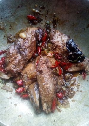 Foto resep Ikan panggang cabe iris
