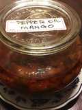 California Farm Green Mangos Pickled in Pepper Oil