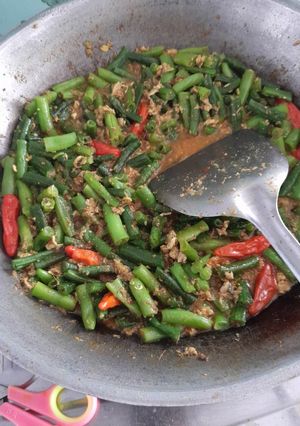 Foto resep Oseng Kacang panjang buncis simple✌️