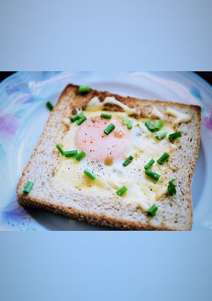 รูปของ ขนมปังไข่ดาวชีส