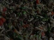 Una foto de gallo pinto