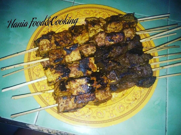 Cara Gampang Membuat Resep Sate Paru &amp;amp; Sate Tahu Tempe yang Bisa Manjain Lidah