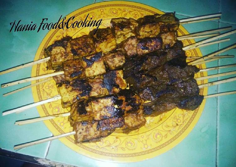 Sate Paru & Sate Tahu Tempe
