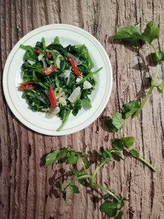 Foto resep 709) Tumis Sayur Paret/Selada Air