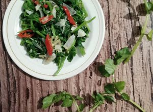 Foto resep 709) Tumis Sayur Paret/Selada Air