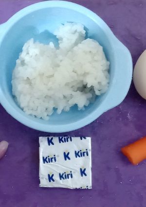 Foto resep MPASI 6m Bubur Telur Tomat Wortel
