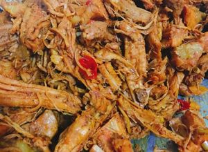 Hình của món Thịt lợn giả bò khô.