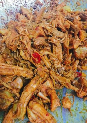 Hình của món Thịt lợn giả bò khô.