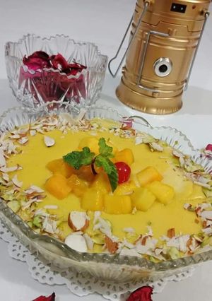 A picture of Mango Kheer.