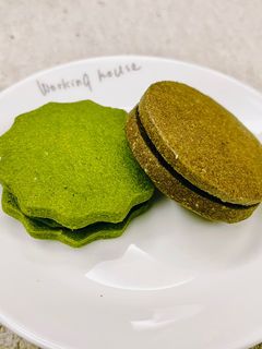 夾心餅乾-茶餅乾&巧克力甘那許夾心 的食譜成品照片