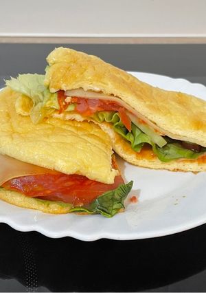 Tojáslepény recept fotója