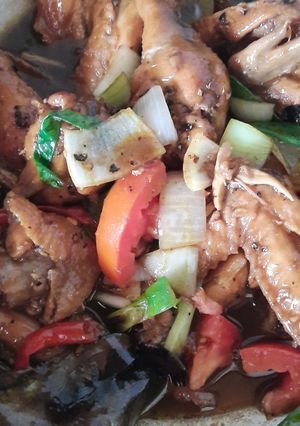 Foto resep Ayam kecap lada hitam