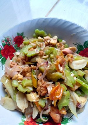 Foto resep Tumis Pare Kecombrang