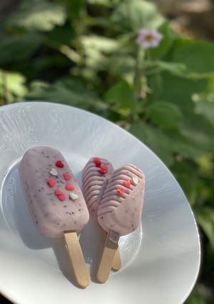 صورة لوصفة آيس كريم التوت 🍦😋