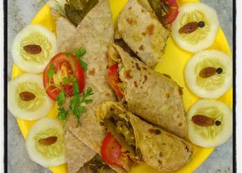 How To Make Recipe Kundru roti roll Most Delicious